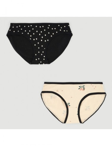 VERALUNA 2PACK BIKINI WOMAN PRINTS L