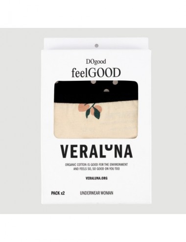 VERALUNA 2PACK BIKINI WOMAN PRINTS L