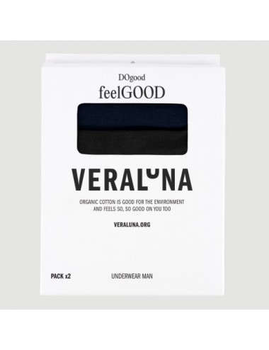VERALUNA 2PACK TRUNK MAN BLACK NAVY XL