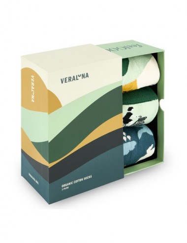 VERALUNA SOCKS GIFTBOX FUN CLIMATE 39-42