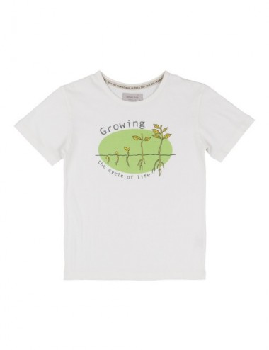 CAMISETA KID ALG.ORG. AKIRA S19 BLANCO 4