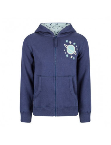 SUDADERA INFANTIL ALG.ORG.NAVE AZUL 2