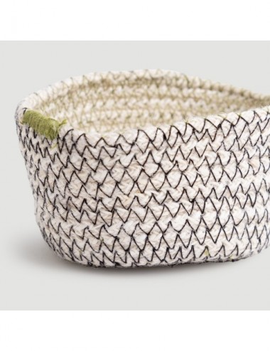 CESTA REDONDA MUSGO Y CARBON PEQ