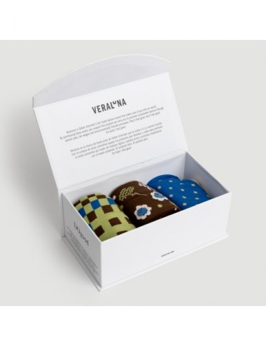 VERALUNA SOCKS GIFTBOX OCEANO 35-38